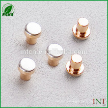 partes de interruptor de relé eléctrico contactos bimetal cobre de plata